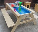 Zandtafel - Zand- en water tafel in picknicktafel div maten, Kinderen en Baby's, Speelgoed | Buiten | Zandbakken, Lankreijer, Verzenden