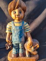 Jongetje met leeuw, Ophalen of Verzenden