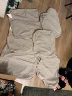 Ikea Ektorp bankhoes beige - 3 zits, Gebruikt, Driepersoons, Ophalen of Verzenden, Rechte bank