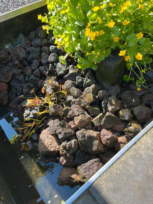 Lavastenen / vijverstenen, Tuin en Terras, Vijvers, Gebruikt, Ophalen