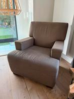 2 donkerbruine Hans Kaufeld fauteuils GRATIS af te halen!, Huis en Inrichting, Fauteuils, Ophalen, Gebruikt, 75 tot 100 cm