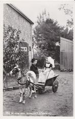 Onbekend Walcheren 1968 bokkenkar geitenwagen klederdracht, Verzenden, 1960 tot 1980, Ongelopen, Zeeland