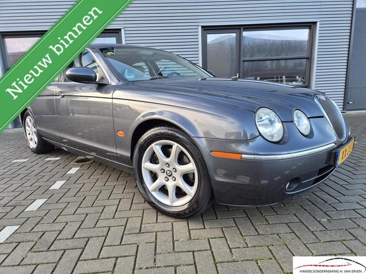 Jaguar S-type 3.0 V6 Executive YOUNGTIMER LEDER NAVI CRUISE, Auto's, Jaguar, Bedrijf, Te koop, S-Type, ABS, Airbags, Airconditioning