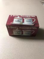 Roomstel, driedelig vintage ‘70 -er jaren., Ophalen of Verzenden, Nieuw, Aardewerk, Overige stijlen
