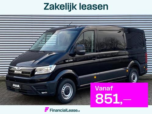 MAN TGE 35 2.0 3.180 180PK L3H2 Automaat Led Trekhaak Sensor, Auto's, Bestelauto's, Bedrijf, Lease, Financial lease, ABS, Airconditioning