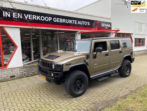 Hummer H2 6.0 V8 - LPG - Grijs Kenteken - BTW - Inr Mogelijk, Auto's, Bestelauto's, Bedrijf, Te koop, 4x4, ABS, Airconditioning