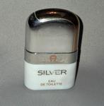 Volle miniatuur parfum -  Etienne aigner silver, Verzamelen, Ophalen of Verzenden, Gebruikt, Miniatuur, Gevuld