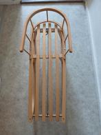 Houten Slee met Voetenzak - BAMBINIWELT, Ophalen of Verzenden, Nieuw, Hout