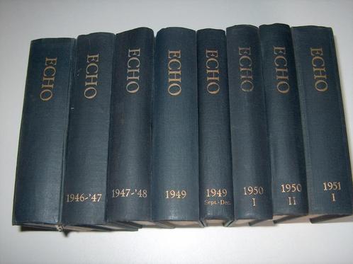 Internationale Echo 1946 - 1951 - 7 delen, Boeken, Tijdschriften en Kranten, Gelezen, Wetenschap en Natuur, Ophalen of Verzenden