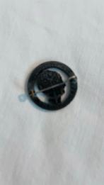 Zilveren Broche Koningin Wilhelmina 1940, Ophalen of Verzenden, Gebruikt, Overige onderwerpen, Speldje of Pin