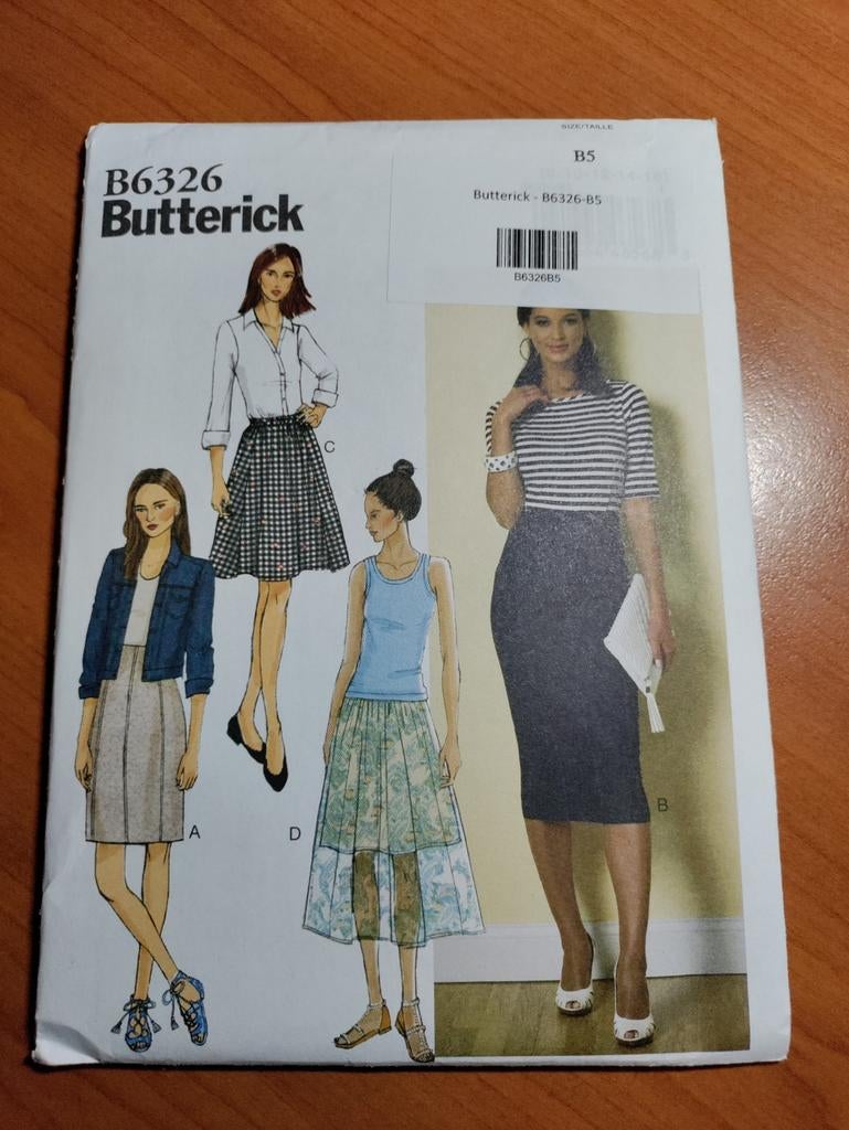 Butterick B6326 Naaipatroon - Nieuw en Ongebruikt, Hobby en Vrije tijd, Kledingpatronen, Verzenden