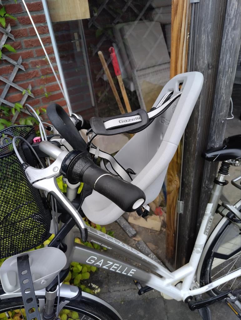 Yepp GMG mini, Thule, Gazelle kinderzitje voorop compleet, Voorzitje, Ophalen, 0 t/m 10 kg, Yepp GMG