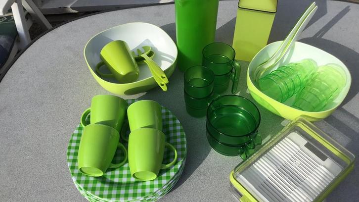 Camping Servies., Caravans en Kamperen, Kampeeraccessoires, Gebruikt, Ophalen of Verzenden