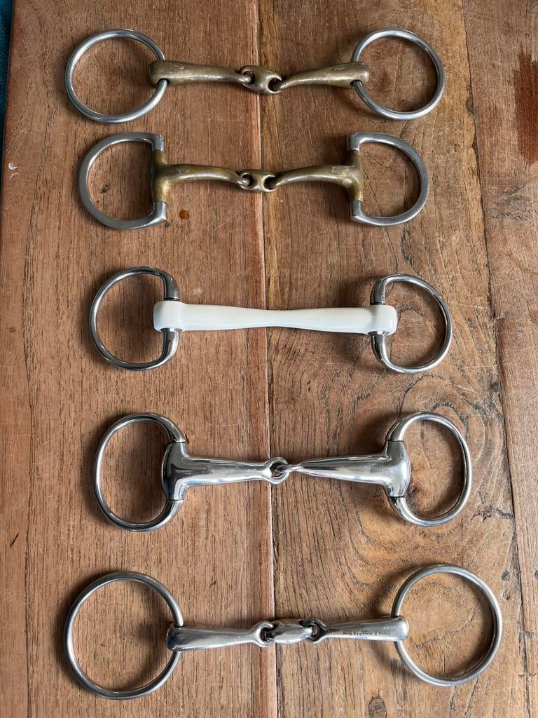 Bit mt 14,5 Sprenger en meer, Dieren en Toebehoren, Paarden en Pony's | Hoofdstellen en Tuigage, Zo goed als nieuw, Dressuur, Ophalen of Verzenden