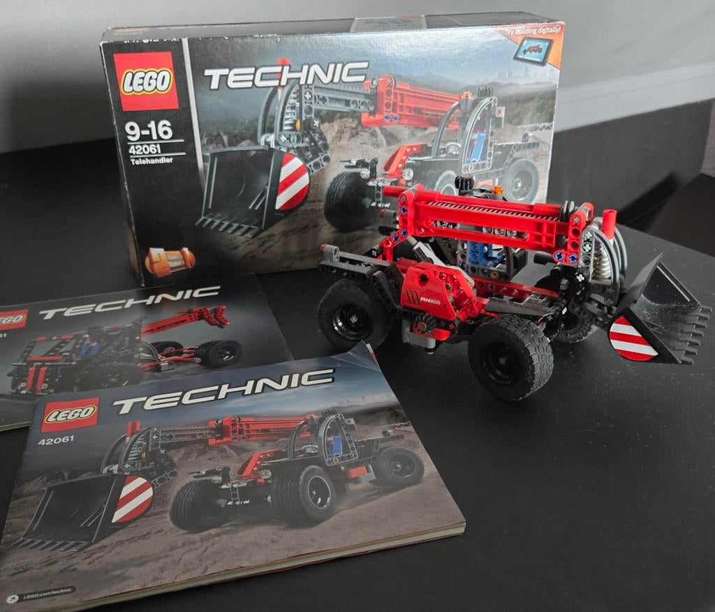 Lego Technic 42061 Telehandler, Kinderen en Baby's, Speelgoed | Duplo en Lego, Ophalen, Compleet, Lego, Zo goed als nieuw
