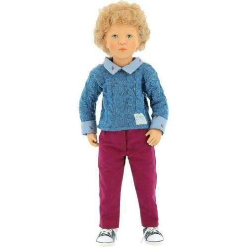 Sylvia Natterer Petitcollin Finouche Noam, 48cm, Verzamelen, Poppen, Petitcollin, Nieuw, Ophalen of Verzenden, Pop