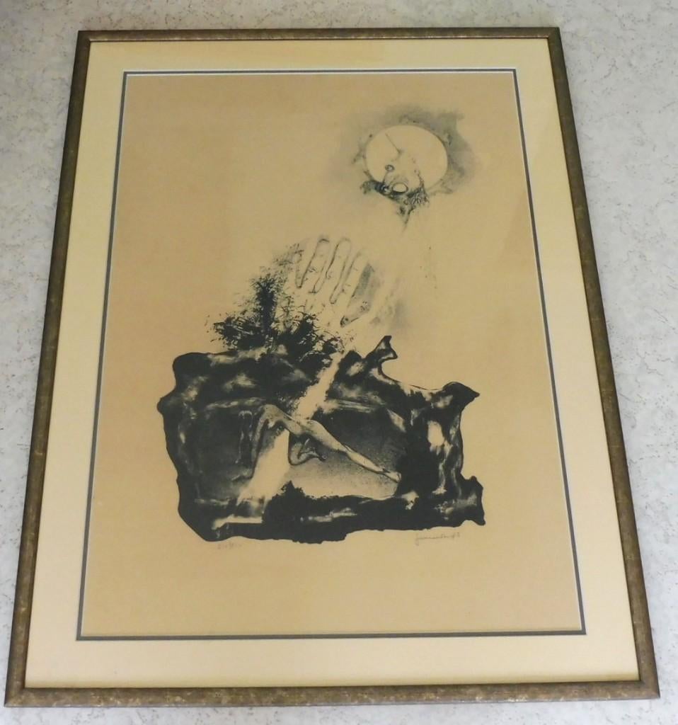 Jan Vaerten (1909-1980) - Litho, Ophalen of Verzenden