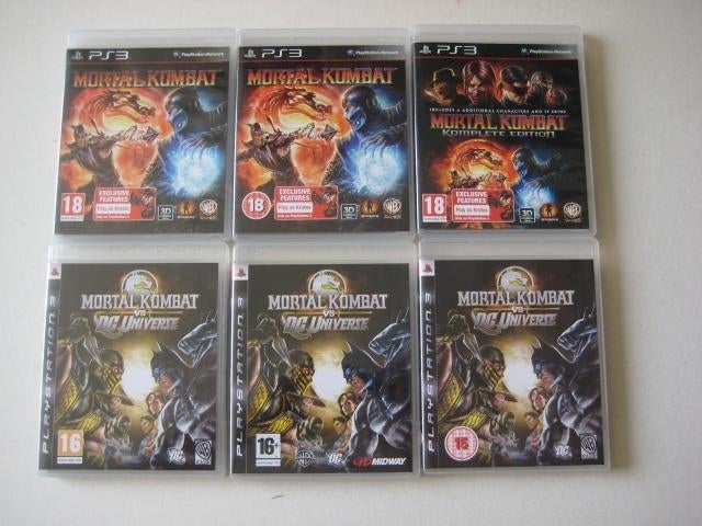 PS3 * Mortal Kombat * Playstation 3, Vanaf 18 jaar, Vechten, Ophalen of Verzenden, 2 spelers