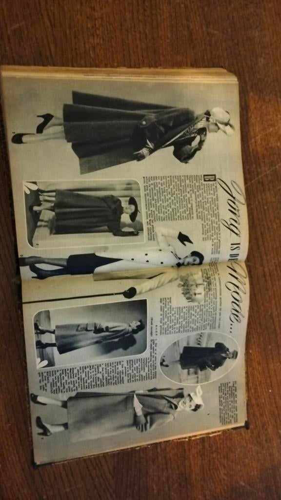 Margriet verzamelmap 1951 - Vintage Damesblad, Ophalen, Gelezen, Damesbladen