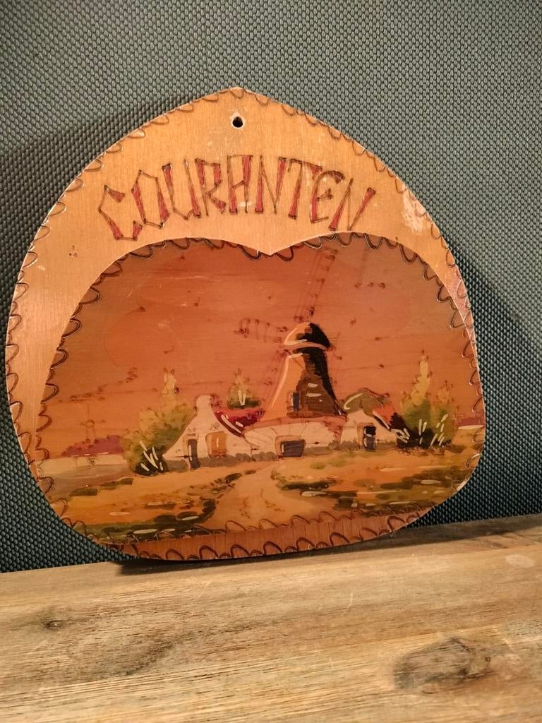 Vintage krantenbak couranten, Antiek en Kunst, Ophalen of Verzenden