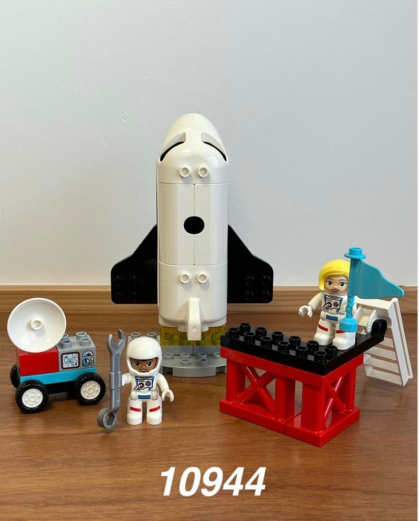 Duplo space shuttle 10944 (compleet) 1, Ophalen of Verzenden, Zo goed als nieuw, Complete set, Duplo
