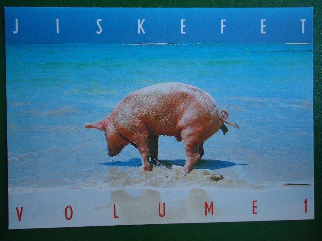 (597) Dierenkaart: VARKEN, Verzenden, 1980 tot heden, Ongelopen, Overige soorten