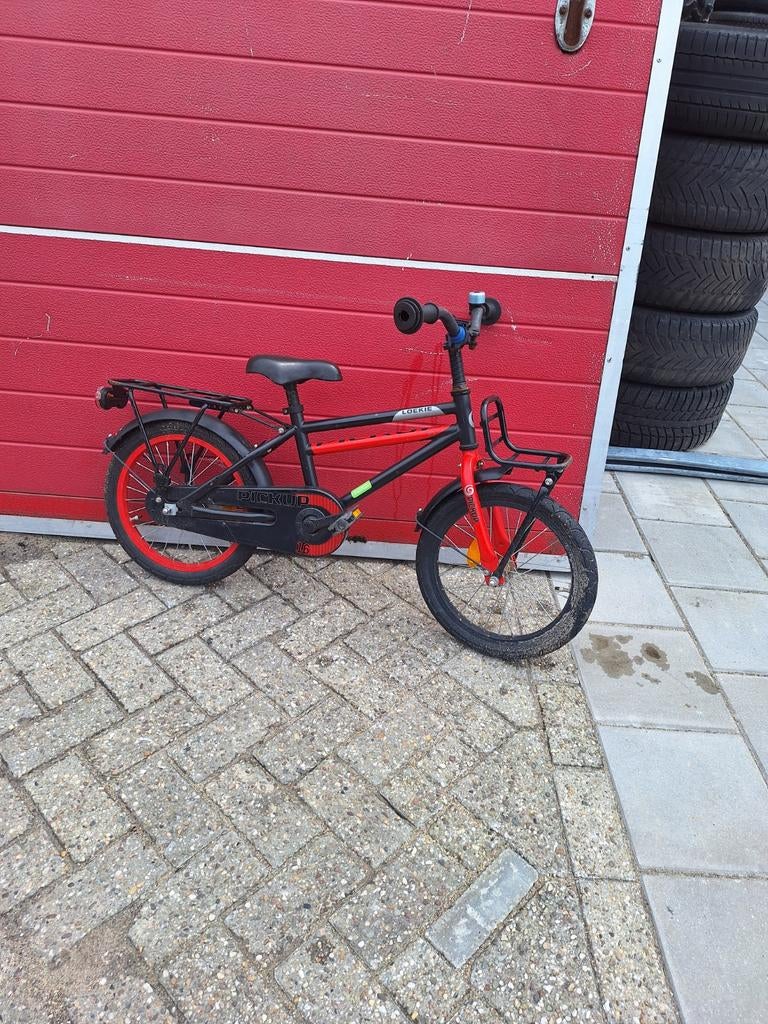 Jongensfiets loekie pick up 16 inch, Fietsen en Brommers, Gebruikt, ., Loekie, Ophalen of Verzenden