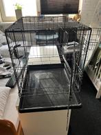 Hondenbench zwart, Dieren en Toebehoren, Ophalen, Zo goed als nieuw