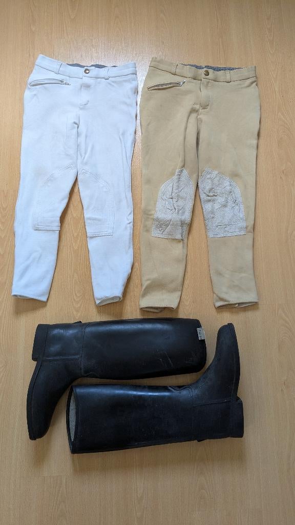 Paardrijbroeken en Paardrijlaarzen, Gebruikt, Kinderen, Overige typen, Ophalen of Verzenden