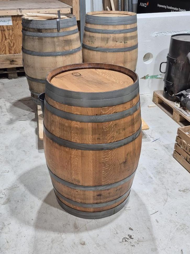 wijnvaten, Tuin en Terras, Regentonnen, Gebruikt, Hout, 150 liter of meer, Ophalen
