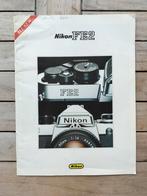 Nikon FE2 originele brochure 1982, Ophalen of Verzenden, Zo goed als nieuw