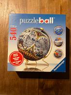 Ravensburger Puzzleball Antieke Wereldkaart 540 stukjes, Ophalen of Verzenden, 500 t/m 1500 stukjes, Zo goed als nieuw, Rubik's of 3D-puzzel