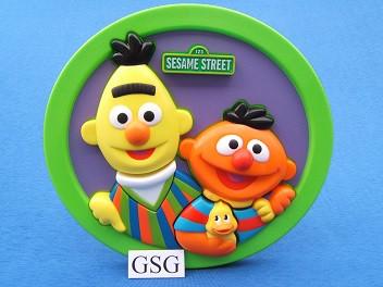 3D puzzel Bert en Ernie nr. 7084-02, Ophalen, Minder dan 10 stukjes, Zo goed als nieuw, 6 jaar of ouder