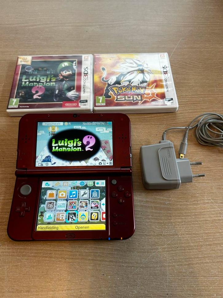 Nintendo 3DS XL Monster Hunter Generations Limited Edition, Spelcomputers en Games, Spelcomputers | Nintendo 2DS en 3DS, Zo goed als nieuw