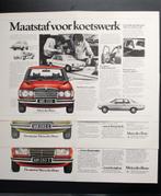 Oude reclame / Advertenties MERCEDES-BENZ W123, Ophalen of Verzenden, Gelezen, Mercedes