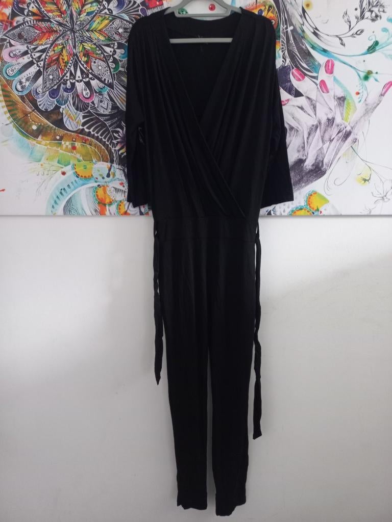 Zwarte jumpsuit Dreamstar maat XL, Kleding | Dames, Dreamstar, Zwart, Maat 46/48 (XL) of groter, Ophalen of Verzenden