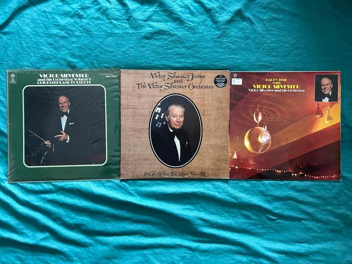 3 LP's Victor Sylvester (ook per stuk te koop), Cd's en Dvd's, Vinyl | Pop, Gebruikt, 1960 tot 1980, 12 inch, Ophalen of Verzenden
