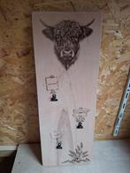 Leuk memobord met koe, Huis en Inrichting, Woonaccessoires | Memoborden, Ophalen of Verzenden, Zo goed als nieuw, Prikbord