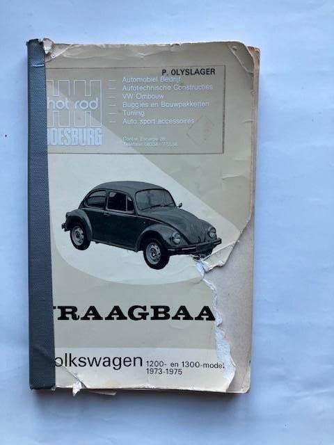 Vraagbaak    Volkswagen Kever 1200-1300    1973 - 1975, Ophalen of Verzenden