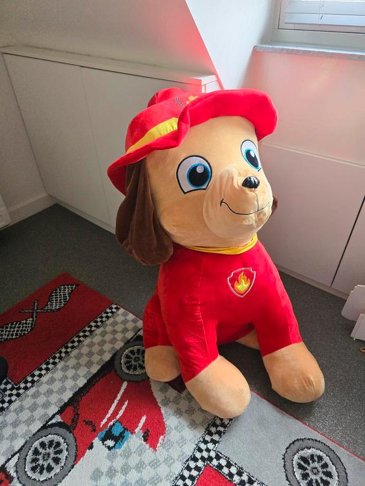 Grote Paw Patrol Knuffel - Marshall, Kinderen en Baby's, Speelgoed | Knuffels en Pluche, Zo goed als nieuw, Hond, Ophalen of Verzenden