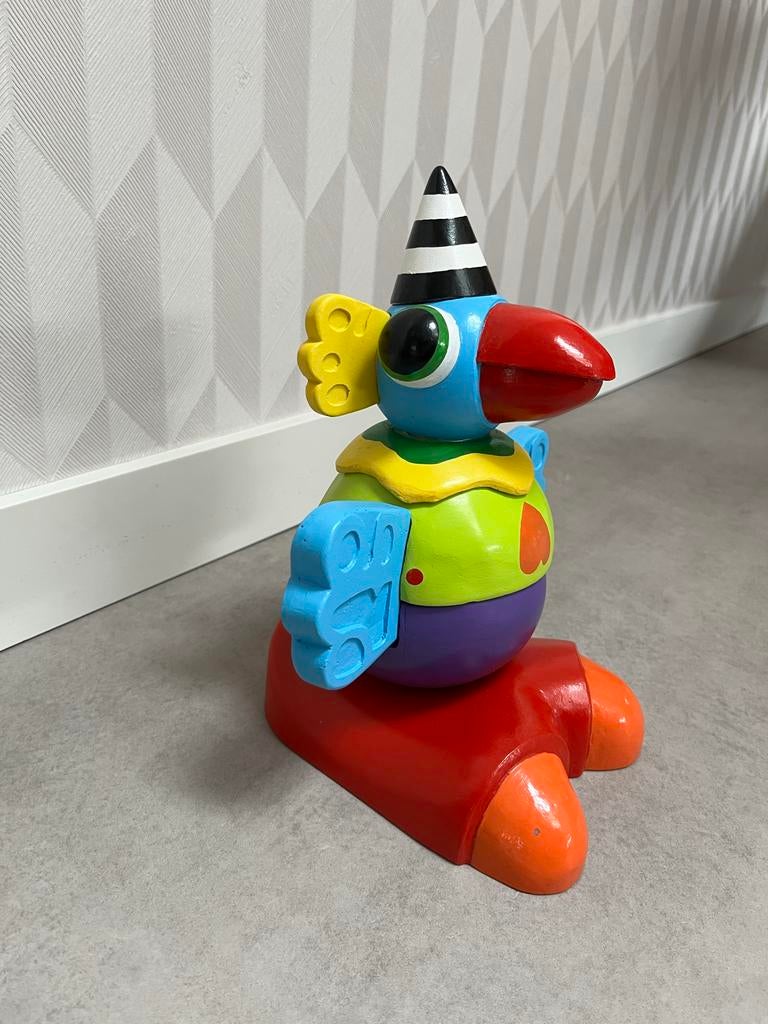 Beeld kunst vogel Tabak Naus 2009, Ophalen, Overige materialen, Beeld, Vogel