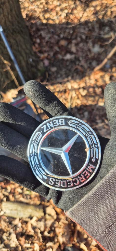 Origineel Mercedes-Benz Embleem - Klassiek Design, Auto-onderdelen, Overige Auto-onderdelen, Ophalen of Verzenden