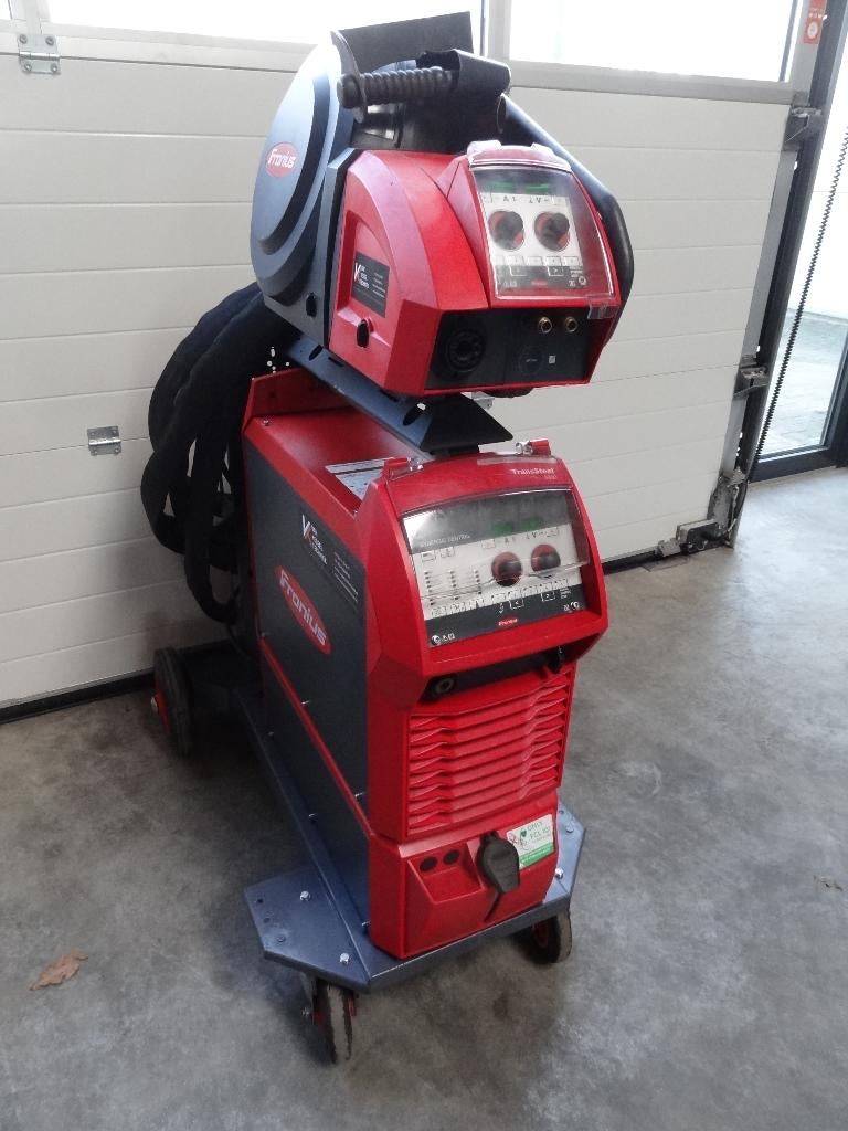 Mig/Mag Lasapparaat Fronius Transsteel 5000 watergekoeld., Ophalen, Zo goed als nieuw, 250 ampère of meer, Co2