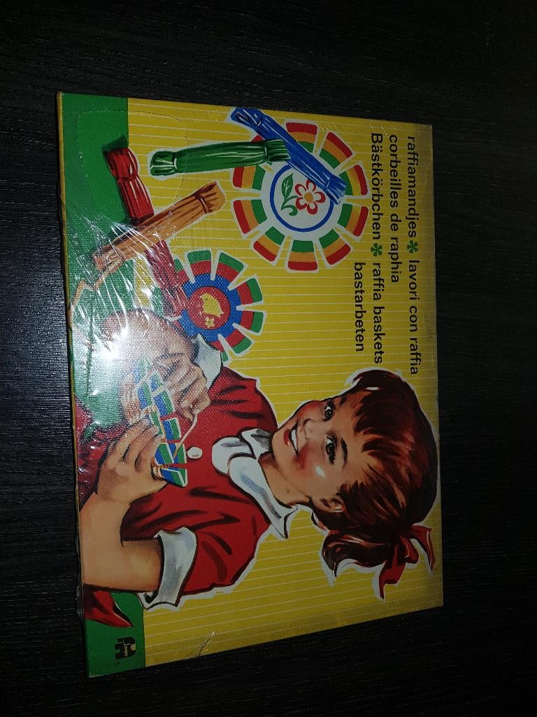 Jumbo raffiamandjes vintage, Ophalen of Verzenden, Nieuw, Jumbo