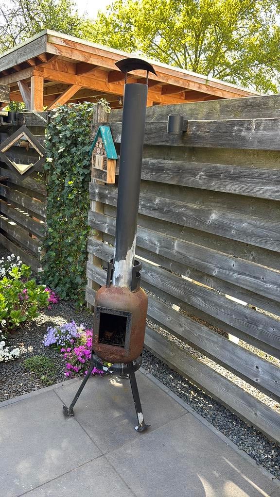 Tuinkachel, Ophalen, Gebruikt