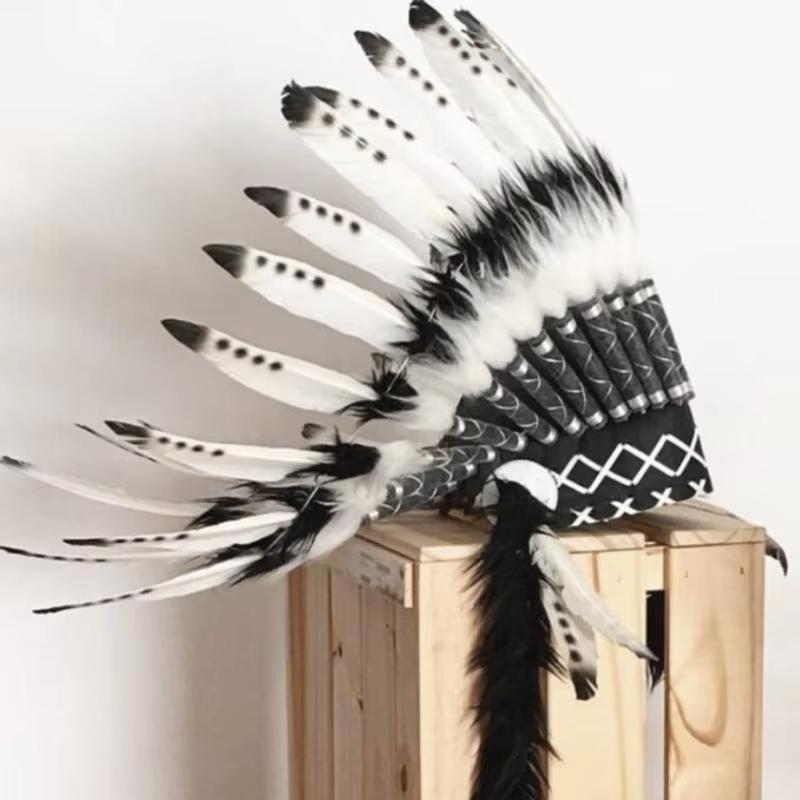 Zwart Witte Indianen Verentooi, Verzenden, Nieuw, Accessoires