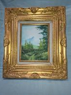 Landschap met berg., Antiek en Kunst, Kunst | Schilderijen | Klassiek, Ophalen