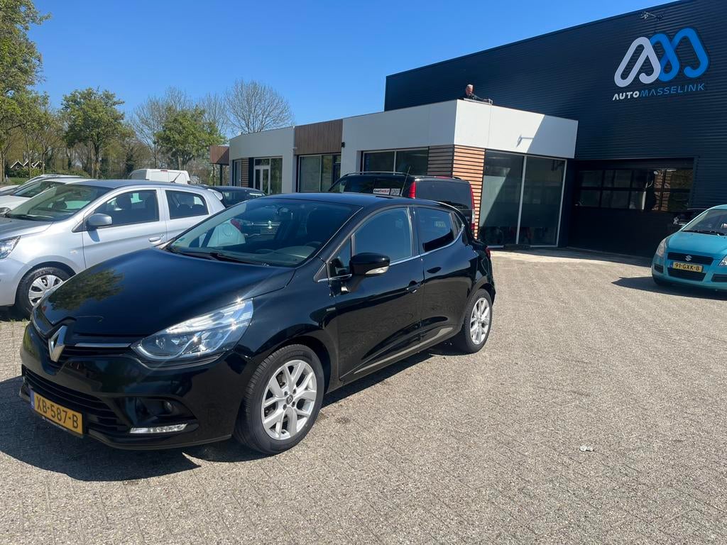 Renault Clio Energy TCe 90pk Eco2 S&S 2018 Zwart, Voorwielaandrijving, 898 cc, Stof, Origineel Nederlands