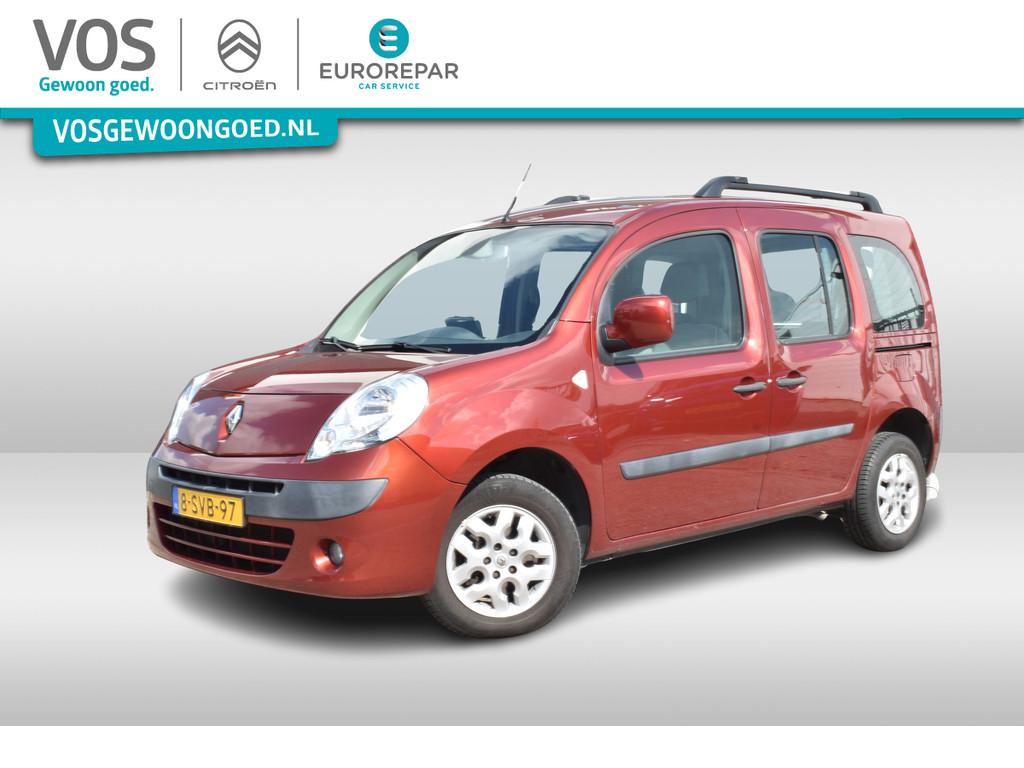 Renault Kangoo Family 1.6-16V Privilège | Invalide / Rolsto, Auto's, Renault, Gebruikt, Zwart, 4 cilinders, Kangoo