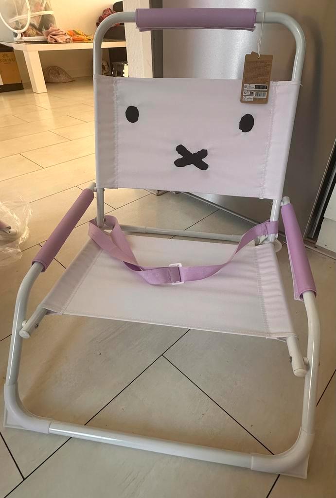 Nijntje strand picknickstoel, Caravans en Kamperen, Kampeermeubelen, Nieuw, Campingstoel, Ophalen of Verzenden